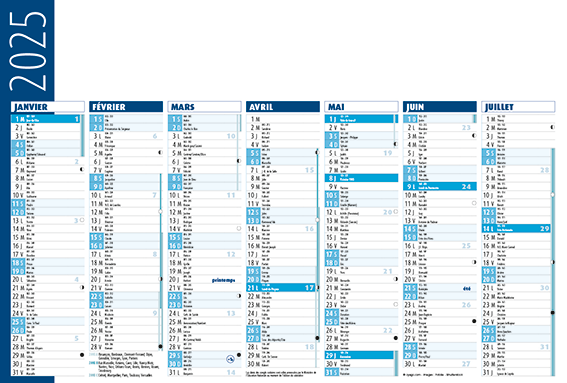 Calendriers bancaires Simply